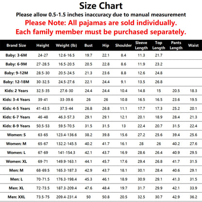 Christmas Pajamas Family Matching 2 Piece Pjs Sets for Kids Girls Boys Deer Long Sleeve Top & Plaid Pants with Socks Holiday Sleepwear, Black/White, 4-5 Years